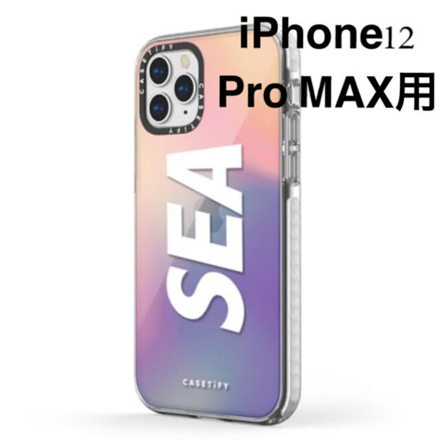 スマホ/家電/カメラCasetify Wind And Sea iPhone12 pro Max用