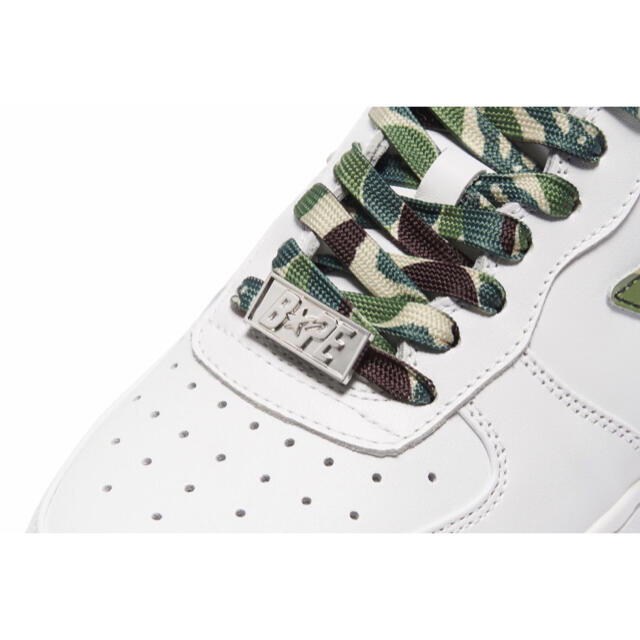 A BATHING APE(アベイシングエイプ)のABC CAMO BAPE STA LOW GREEN 25cm メンズの靴/シューズ(スニーカー)の商品写真