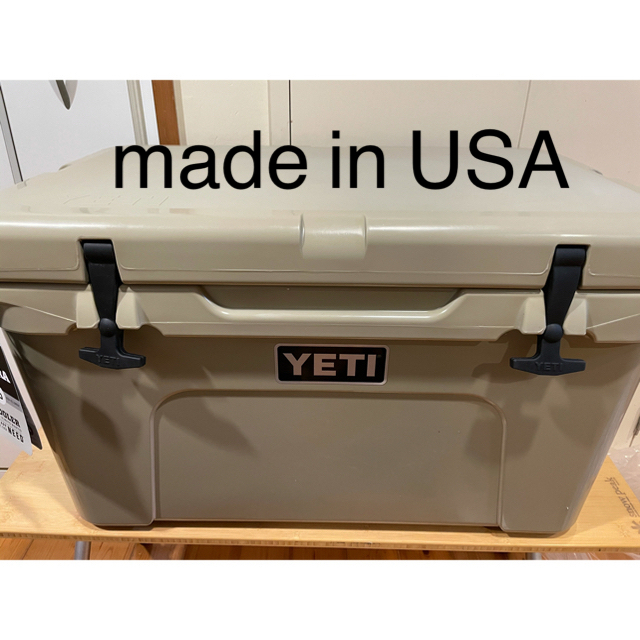 希少USA製　YETI タンドラ 45 新品 クーラーボックス　Tan