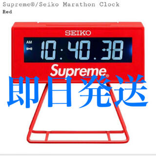 シュプリーム(Supreme)のSupreme Seiko Marathon Clock red(腕時計(デジタル))
