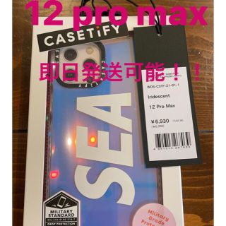 CASETIFY × WIND AND SEA iPhone12ProMaxスマホアクセサリー