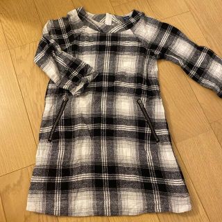 ギャップキッズ(GAP Kids)のGAP kids チェックジップワンピース(ワンピース)