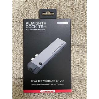 ALMIGHTY DOCK TB4 for MacBook Pro/Air(PC周辺機器)