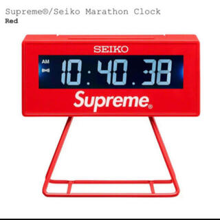 シュプリーム(Supreme)のSupreme Seiko Marathon Clock シュプリーム セイコー(置時計)