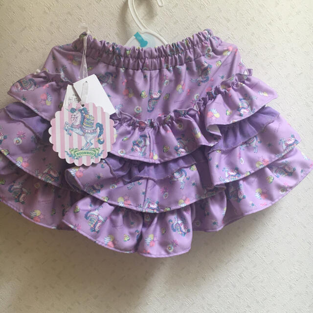 エコネコ　キュロット　120 キッズ/ベビー/マタニティのキッズ服女の子用(90cm~)(その他)の商品写真