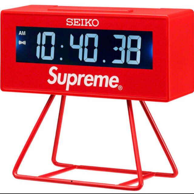 Supreme(シュプリーム)のSupreme®/Seiko Marathon Clock  インテリア/住まい/日用品のインテリア小物(置時計)の商品写真
