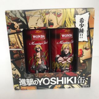 アサヒ(アサヒ)の  WONDA 進撃の巨人 YOSHIKI ワンダ　(アニメ/ゲーム)