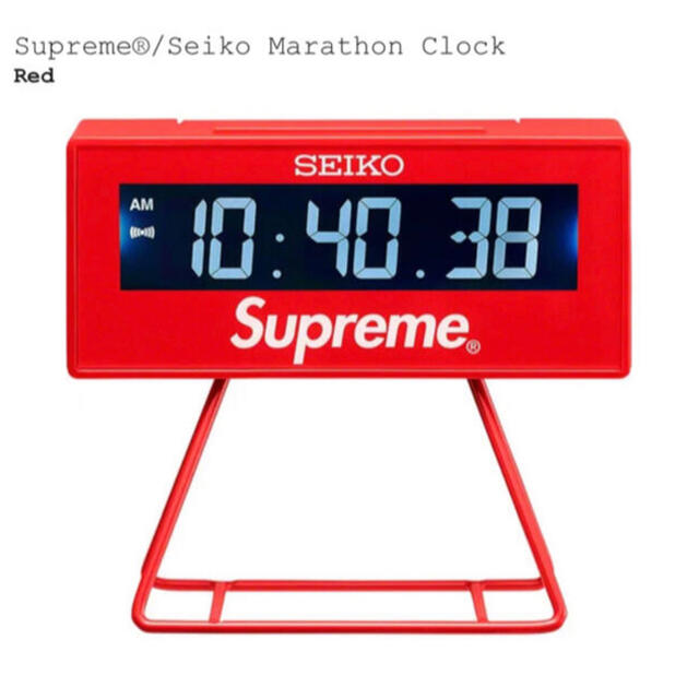 Supreme®/Seiko Marathon Clock シュプリーム