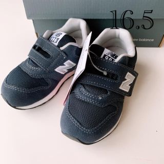 ニューバランス(New Balance)の16.5 新品 ニューバランス スニーカー 996 ネイビー キッズ ジュニア(スニーカー)