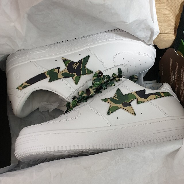 ABC CAMO BAPE STA LOW green 28cm