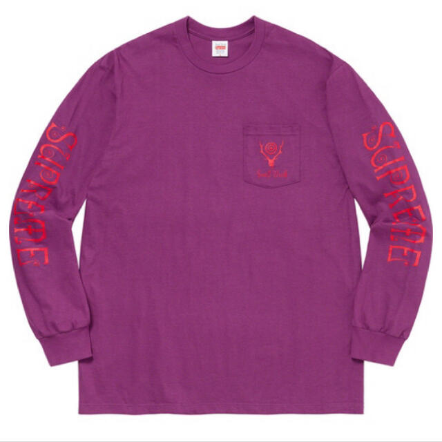 Supreme(シュプリーム)のLサイズ Supreme SOUTH2 WEST8 L/S Pocket Tee メンズのトップス(Tシャツ/カットソー(七分/長袖))の商品写真