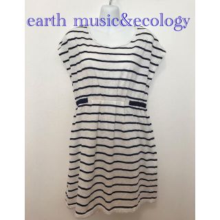 アースミュージックアンドエコロジー(earth music & ecology)のearth music&ecology チュニックワンピース(ミニワンピース)