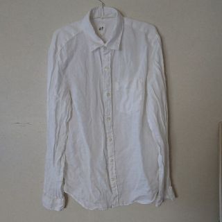 ギャップ(GAP)のＧＡＰ メンズシャツ Ｍ 白 (シャツ)