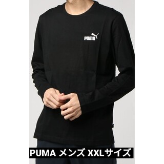 プーマ(PUMA)の【値下げ】PUMA(プーマ) メンズ ロングTシャツ 黒 サイズ(XXL)(Tシャツ/カットソー(七分/長袖))