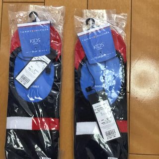 トミーヒルフィガー(TOMMY HILFIGER)の【キッズ】未開封　TOMMY HILFIGER 靴下4足(2カラーx2サイズ)(靴下/タイツ)