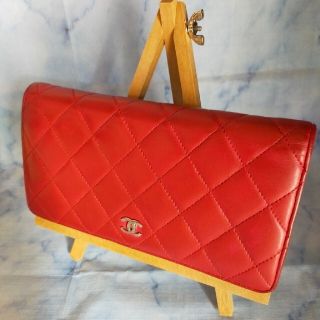 シャネル(CHANEL)のCHANEL長財布　シャネル　ラムスキン(財布)