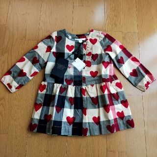 バーバリー(BURBERRY) ハート ベビー ワンピースの通販 28点