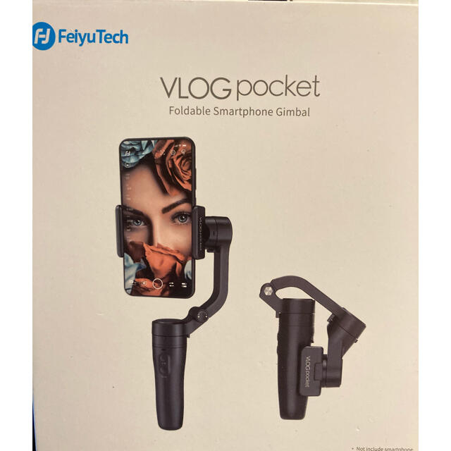 FeiyuTech VLOG pocket 超小型 ジンバル スマホ/家電/カメラのスマホアクセサリー(自撮り棒)の商品写真
