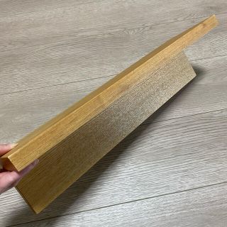 ムジルシリョウヒン(MUJI (無印良品))の無印　壁に付けられる家具　棚　幅４４ｃｍ(棚/ラック/タンス)