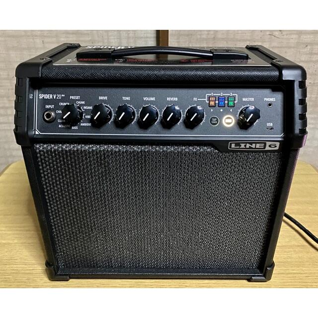 LINE6 SPIDER V 20 Mark II 美品　未登録