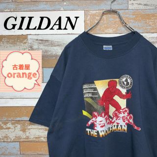 ギルタン(GILDAN)の【激レア】【90s】GILDAN Tシャツ　半袖　ウルフマン　ウルトラコットン(Tシャツ/カットソー(半袖/袖なし))