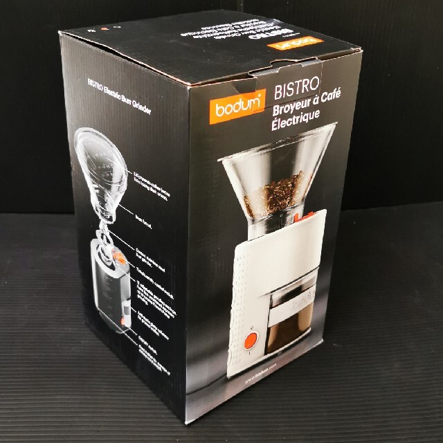 bodum(ボダム)のbodum BISTRO  コーヒーグラインダー スマホ/家電/カメラの調理家電(電動式コーヒーミル)の商品写真