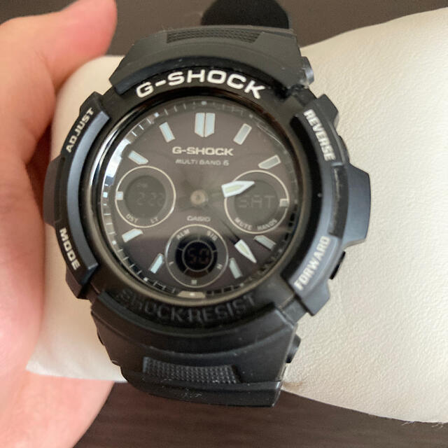 G-SHOCK(ジーショック)のG-SHOCK AWG-M100BW メンズの時計(腕時計(デジタル))の商品写真