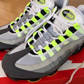 ナイキ(NIKE)のAIR VAPORMAX 95 NEON YELLOW(スニーカー)