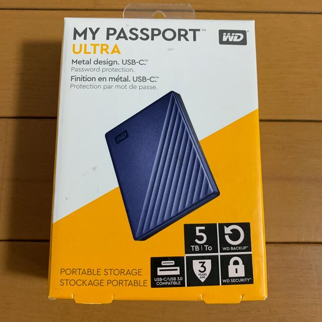 PC/タブレットMY passport  ULTRA ポータブルハードディスク