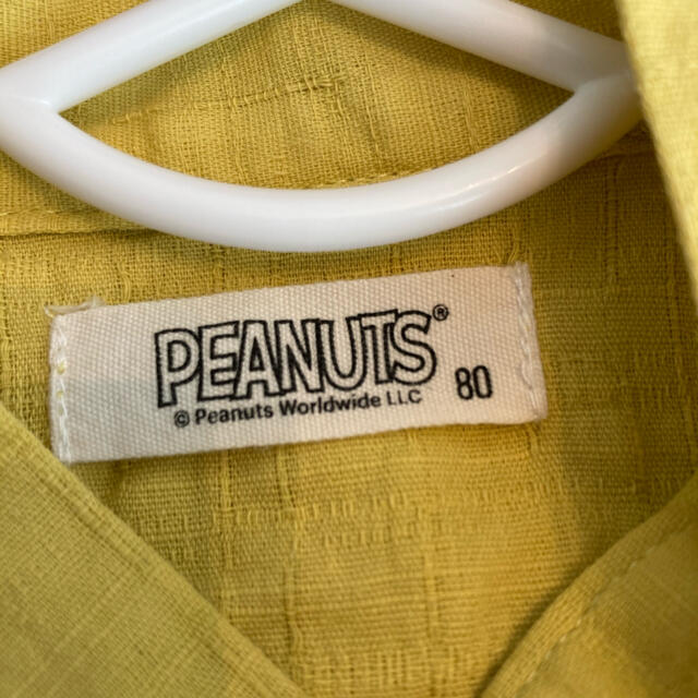 PEANUTS(ピーナッツ)のチャーリーブラウン　甚平　80 キッズ/ベビー/マタニティのベビー服(~85cm)(甚平/浴衣)の商品写真