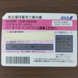 ANA株主優待券1枚【有効期間延長2021年11月30日まで】(その他)