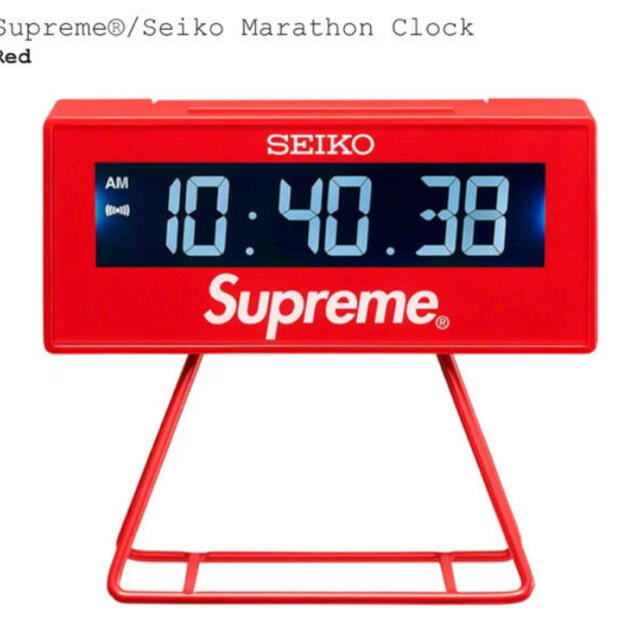 Supreme - Supreme Seiko Marathon Clock の通販 by ボブ's shop｜シュプリームならラクマ