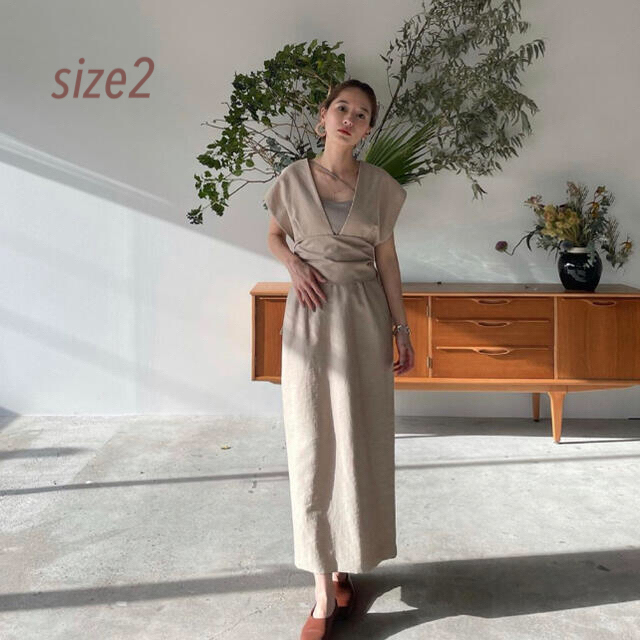 西郷輝彦さん死去に size2 CLANE クラネ WIDE SHOULDER ONE PIECE