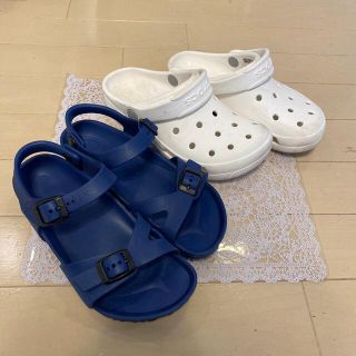 ビルケンシュトック(BIRKENSTOCK)のクロックス　ビルケンシュトック　子供サンダル　　snoopy04様(サンダル)