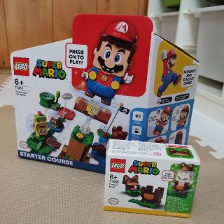 レゴ(Lego)のレゴマリオ スタータセット ＋ たぬきマリオ(積み木/ブロック)