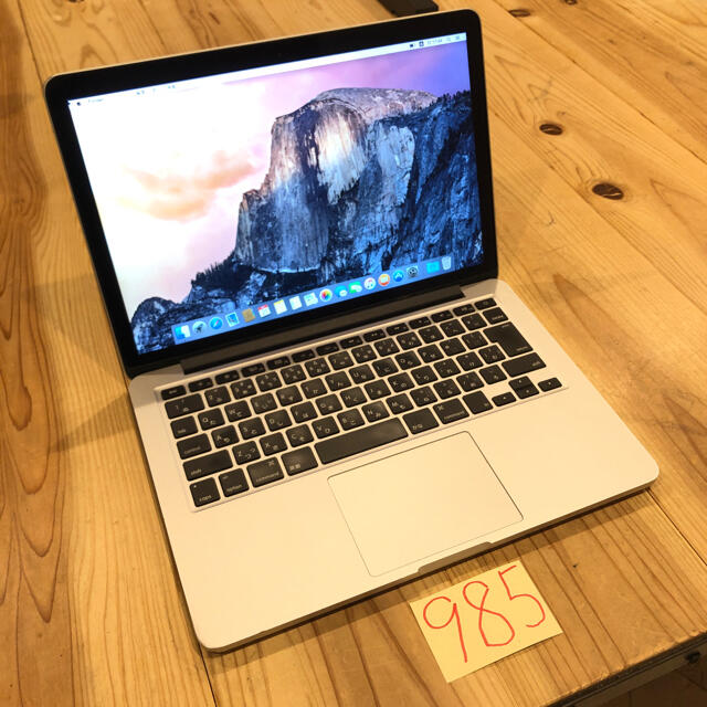 i7 16G MacBook pro retina 13インチ Late2013