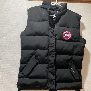 カナダグース(CANADA GOOSE)のカナダグース　ベスト　ブラック(ダウンベスト)