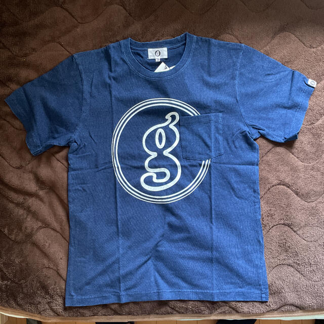 GOODENOUGH indigo wash加工 g ポケTシャツ M