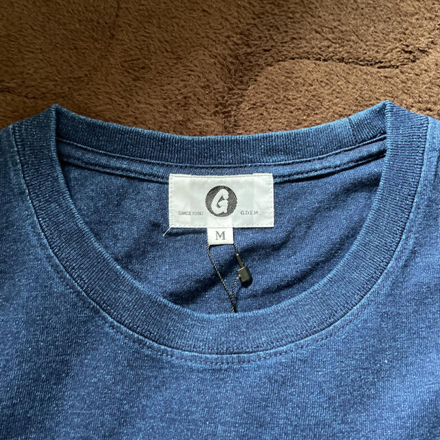 GOODENOUGH(グッドイナフ)のGOODENOUGH indigo wash加工 g ポケTシャツ M メンズのトップス(Tシャツ/カットソー(半袖/袖なし))の商品写真
