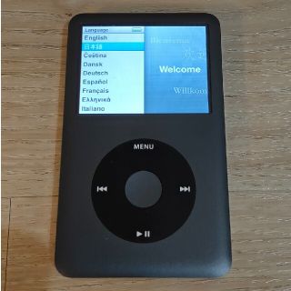 アップル(Apple)のApple iPod Classic 120GB ブラック(ポータブルプレーヤー)