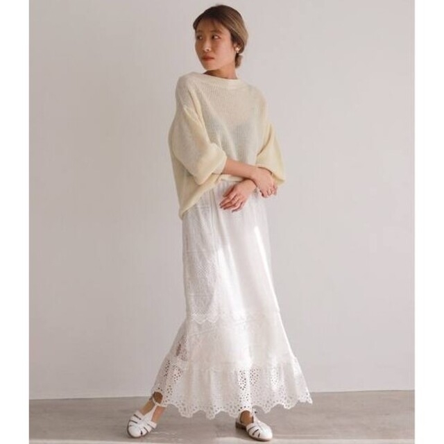 正規品！SLOBE IENA【スローブイエナ】☆レースパッチワーク