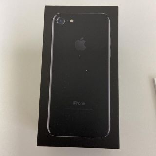 アップル(Apple)のiPhoneセブン　箱のみ　黒　シール入ってます。(その他)