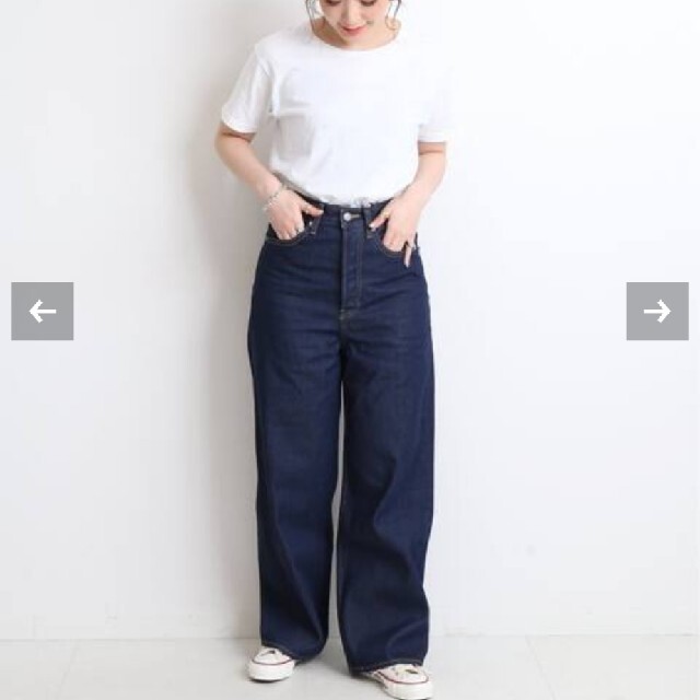 SLOBE IENA(スローブイエナ)のSLOBE IENA▼▽Levi's HIGH LOOSEデニムパンツ レディースのパンツ(デニム/ジーンズ)の商品写真