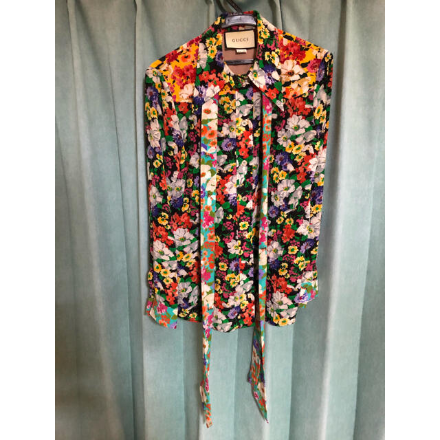 【ホリカワ様専用】GUCCI Wild Flower Shirt 40のサムネイル