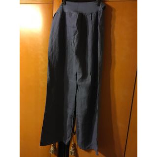 アメリカンイーグル(American Eagle)の新品 BLUE LINEN PANTS(カジュアルパンツ)