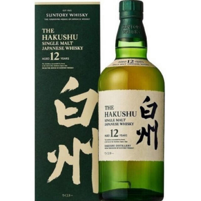 白州12年 1本 サントリーウイスキー 700ml