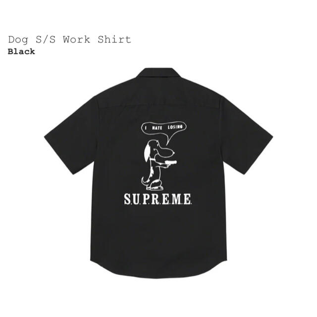 supreme Dog S/S Work Shirt  ワークシャツ