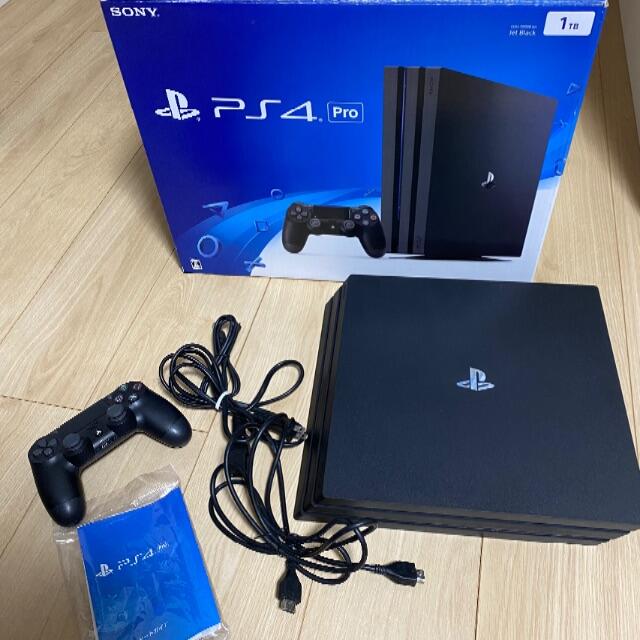 家庭用ゲーム機本体 SONY - PS4 Pro 1T CUH7200B JET BLACK