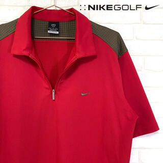 ナイキ(NIKE)のNIKE GOLF ナイキゴルフ ハーフジップシャツ 高ストレッチ スウッシュ(ウエア)