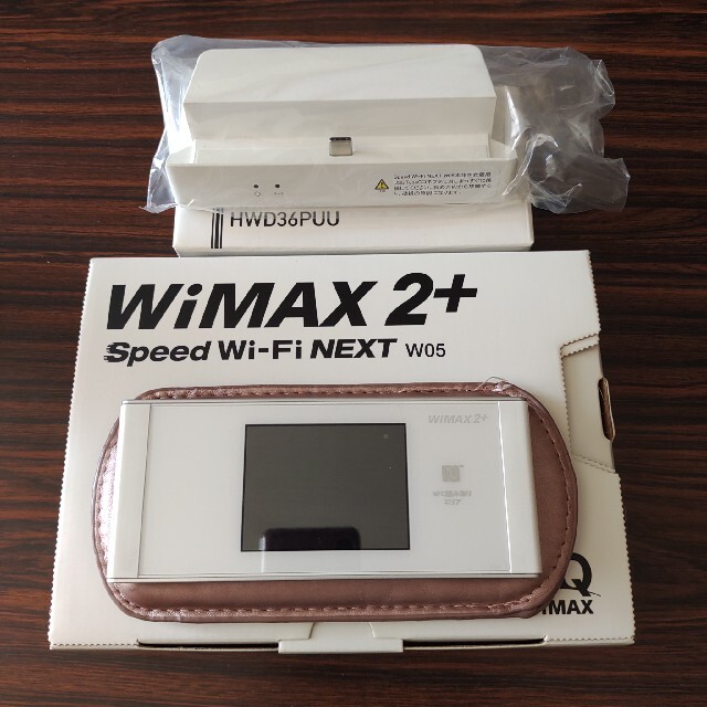 WiMAX2+ Speed Wi-Fi NEXT W05 クレードル付き